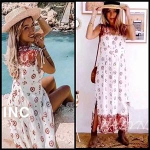 NWT’s Zara Printed Embroidered Tunic Size Small